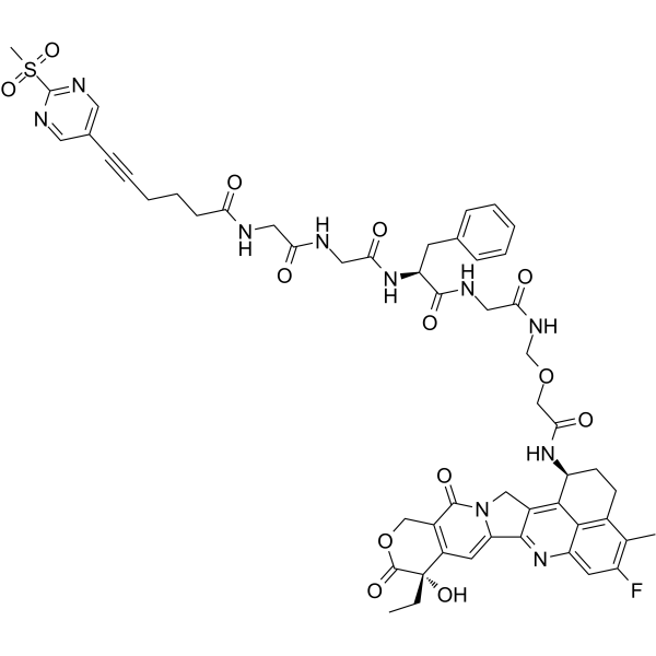 2-MSP-5-HA-GGFG-NH-CH2-O-CH2-CO-Exatecan