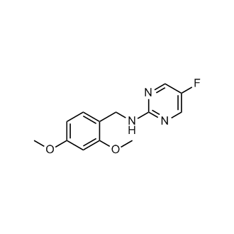 2-Pyrimidinamine, N-[(2,4-dimethoxyphenyl)methyl]-5-fluoro-