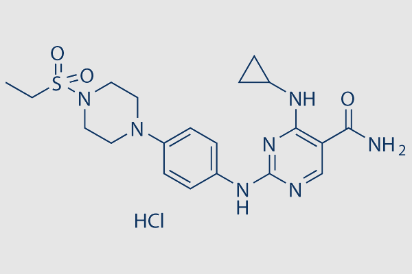 Cerdulatinib (PRT062070) hydrochloride