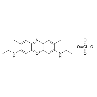 3,7-Bis(ethylamino)-2,8-dimethylphenoxazin-5-ium perchlorate