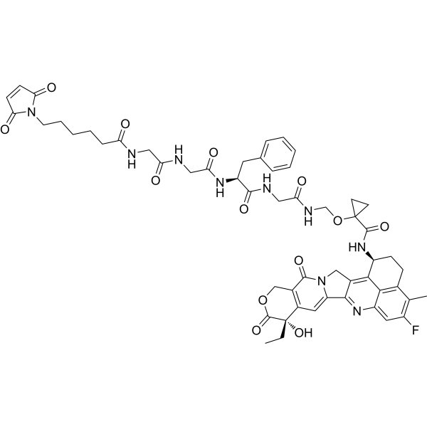 MC-Gly-Gly-Phe-Gly-amide-cyclopropanol-amide-Exatecan