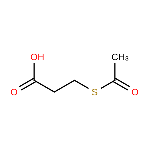 3-(Acetylthio)propanoic acid