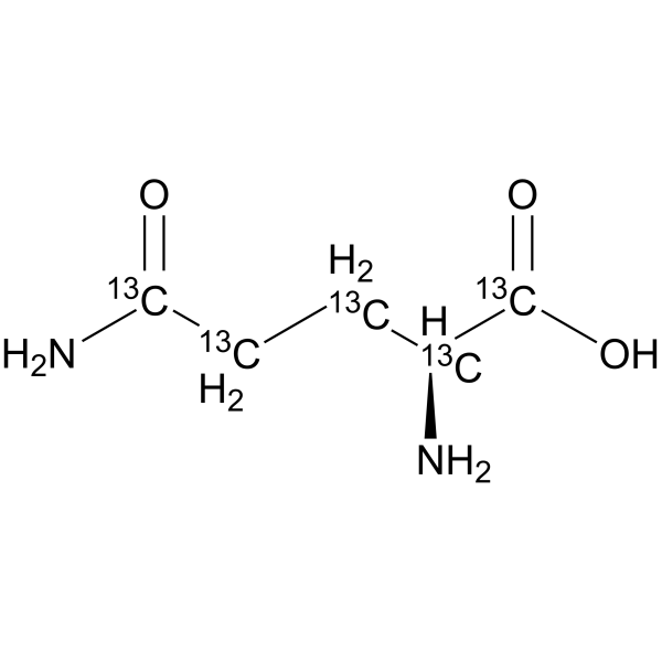 L-Glutamine-
       
        13
       
       C
       
        5