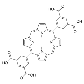 5,5′-(21H,23H-Porphine-5,15-diyl)bis[1,3-benzenedicarboxylic acid]