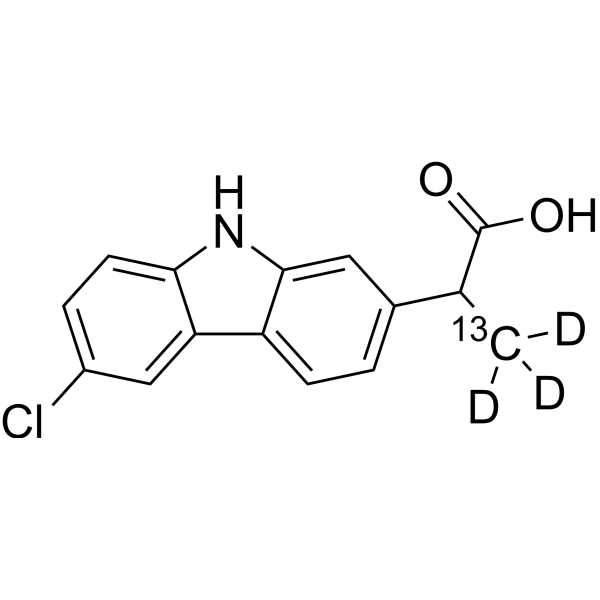 Carprofen-
       
        13
       
       C,d
       
        3