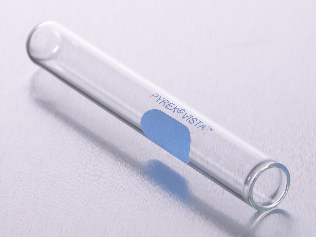 PYREX® VISTA™ 20 mL Rimless Culture Tubes, 16x150 mm