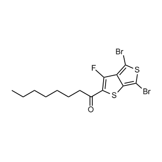 1-(4,6-Dibromo-3-fluorothieno[3,4-b]thiophen-2-yl)octan-1-one