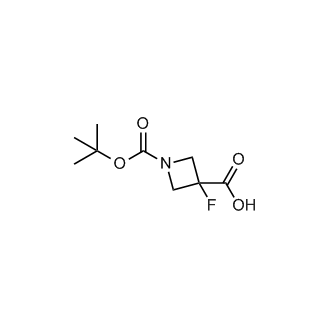 1-(tert-Butoxycarbonyl)-3-fluoroazetidine-3-carboxylic acid
