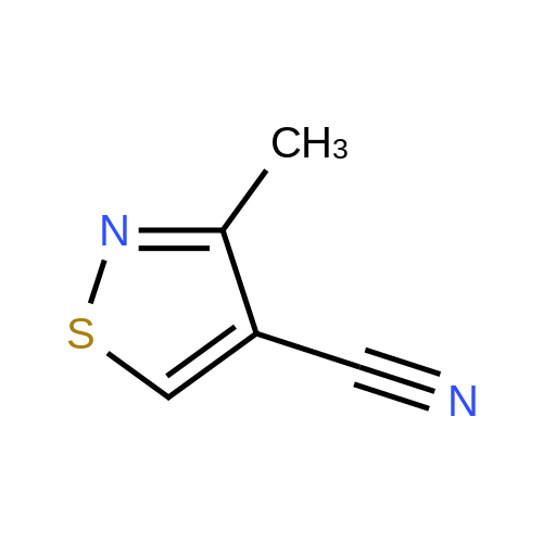 3-Methylisothiazole-4-carbonitrile
