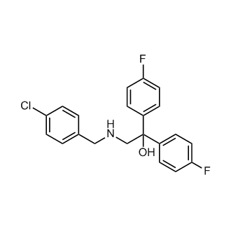 2-((4-Chlorobenzyl)amino)-1,1-bis(4-fluorophenyl)ethanol