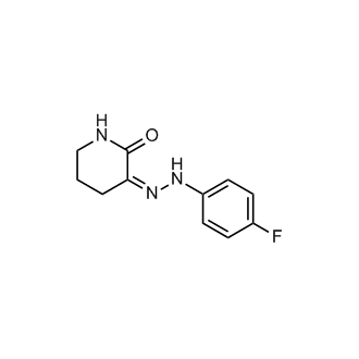3-(2-(4-Fluorophenyl)hydrazono)piperidin-2-one