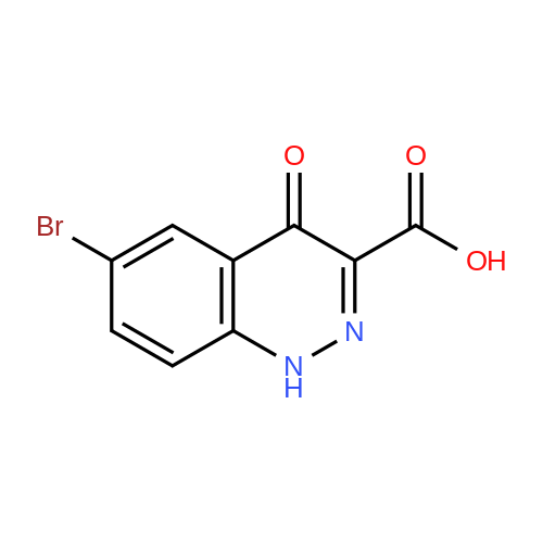 6-Bromo-4-oxo-1,4-dihydrocinnoline-3-carboxylic acid