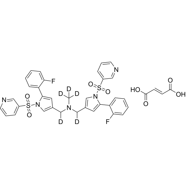 Vonoprazan impurity 11-d
       
        5
       
       fumarate