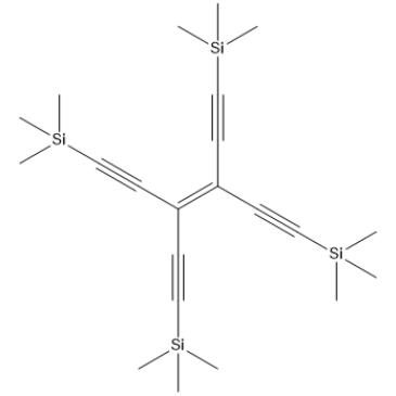 (3,4-Bis((trimethylsilyl)ethynyl)hexa-3-en-1,5-diyne-1,6-diyl)bis(trimethylsilane)