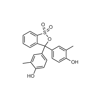 4,4'-(1,1-Dioxido-3H-2,1-benzoxathiol-3-ylidene)bis[2-methylphenol]