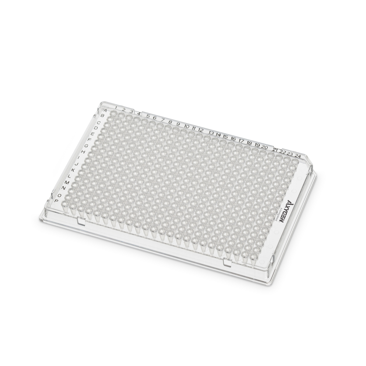 Axygen® RIGIPLATE® 384-Well PCR Microplate, Clear PC Frame, Clear PP Tubes, ANSI/SLAS Footprint