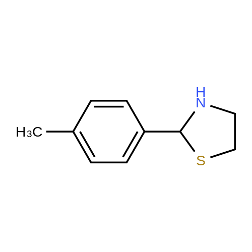 2-(p-Tolyl)thiazolidine