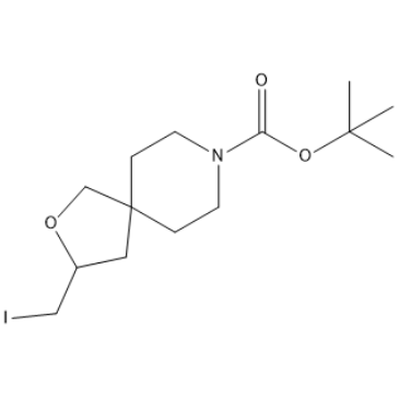 tert-Butyl 3-(iodomethyl)-2-oxa-8-azaspiro[4.5]decane-8-carboxylate