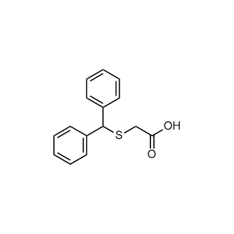 2-(Benzhydrylthio)acetic acid
