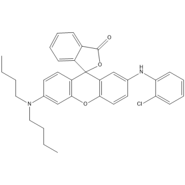 2'-(2-Chloroanilino)-6'-(dibutylamino)fluoran