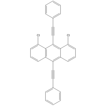 1,8-Dichloro-9,10-bis(phenylethynyl)anthracene