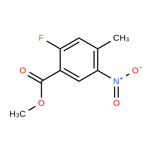 Methyl 2-fluoro-4-methyl-5-nitrobenzoate