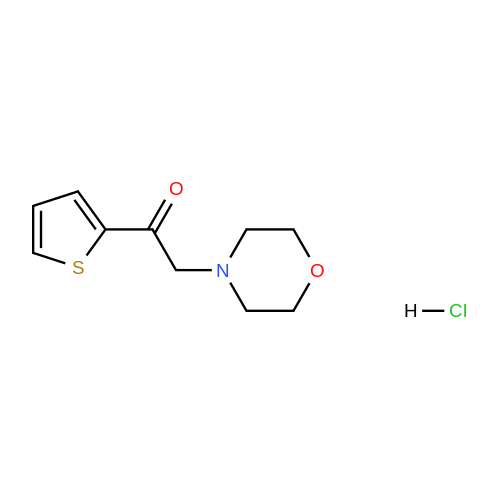 2-Morpholino-1-(thiophen-2-yl)ethanone hydrochloride