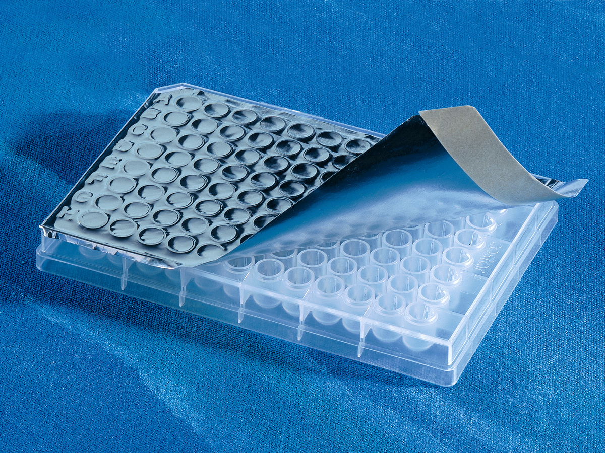 Corning® 96-well Microplate Aluminum Sealing Tape, Nonsterile