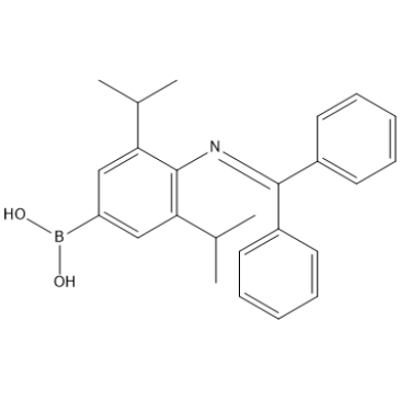 (4-((Diphenylmethylene)amino)-3,5-diisopropylphenyl)boronicacid