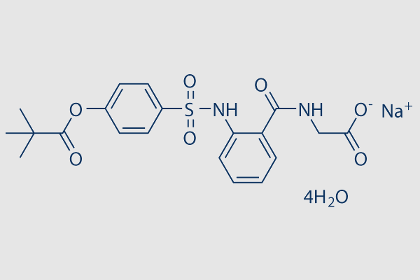 Sivelestat sodium tetrahydrate