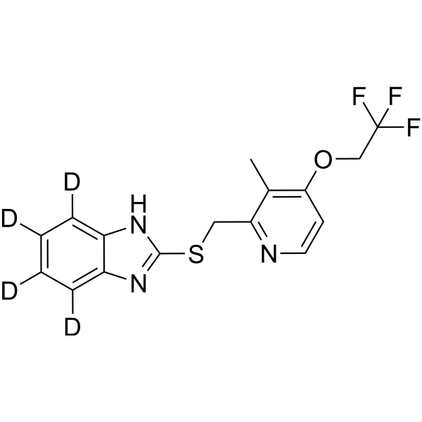 Lansoprazole sulfide-d
       
        4