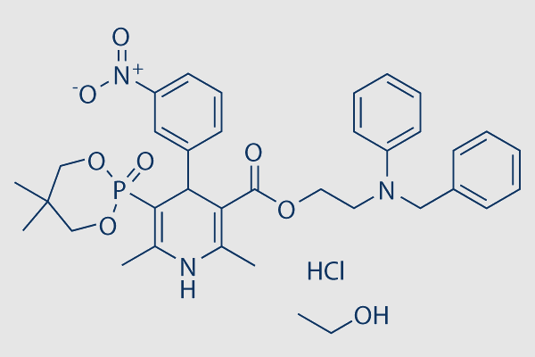 Efonidipine hydrochloride monoethanolate