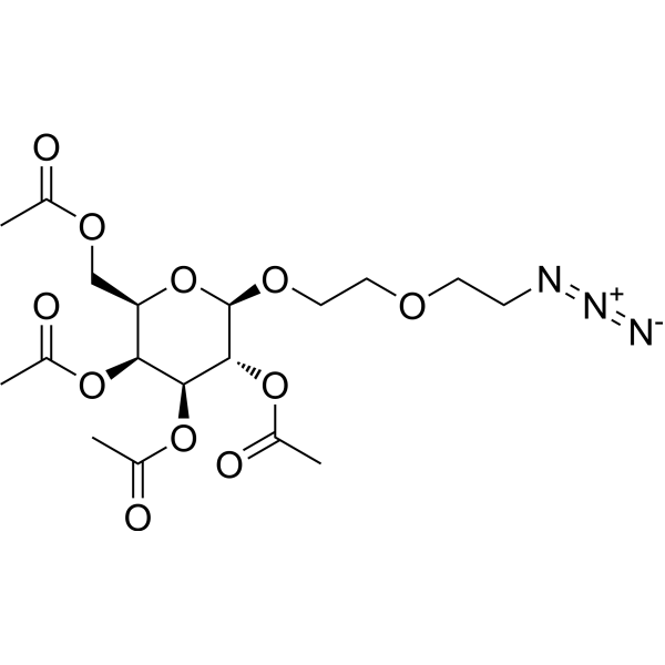 β-D-tetraacetylgalactopyranoside-PEG1-N3