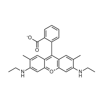 2-(3,6-Bis(ethylamino)-2,7-dimethylxanthylium-9-yl)benzoate