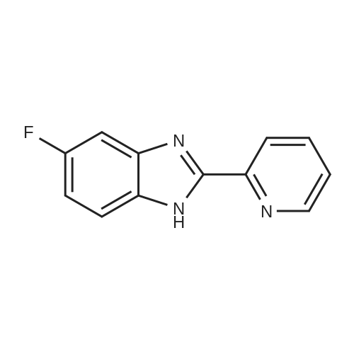 5-Fluoro-2-(pyridin-2-yl)-1H-benzo[d]imidazole