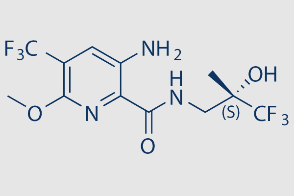 Icenticaftor (QBW251)
