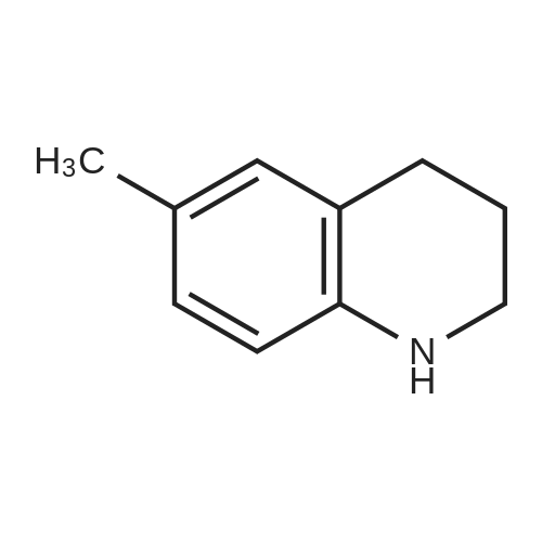 1,2,3,4-Tetrahydro-6-methylquinoline