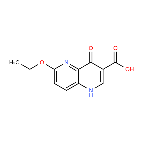 6-Ethoxy-4-oxo-1,4-dihydro-1,5-naphthyridine-3-carboxylic acid