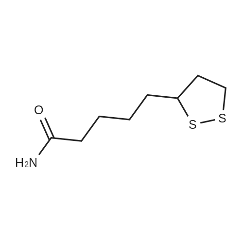 5-(1,2-Dithiolan-3-yl)pentanamide