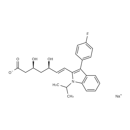 (3S,5R)-Fluvastatin sodium