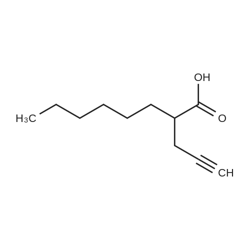 2-Hexyl-4-pentynoic acid