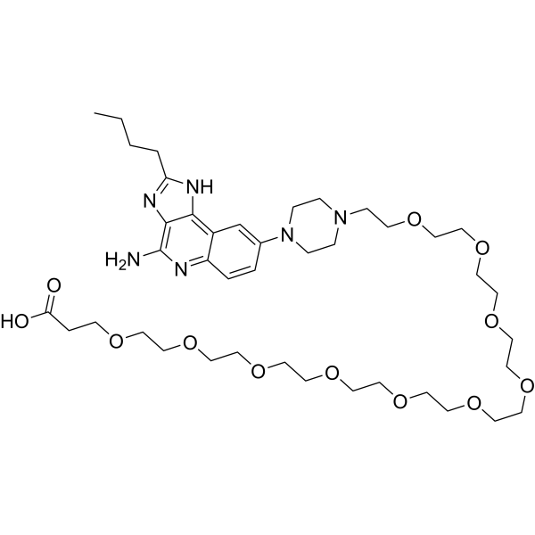 TLR7/8 agonist 4 hydroxy-PEG10-acid