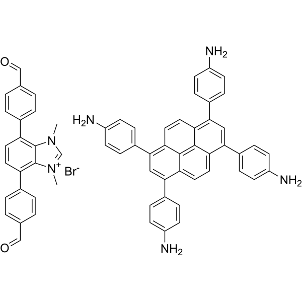4,4',4'',4'''-(1,3,6,8-Pyrenetetrayl)tetrakis[benzenamine] compound with 1,3,6,8-Tetrakis(4-aminophenyl)pyrene