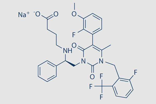 Elagolix Sodium