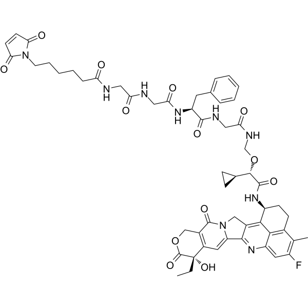 MC-Gly-Gly-Phe-Gly-(S)-Cyclopropane-Exatecan