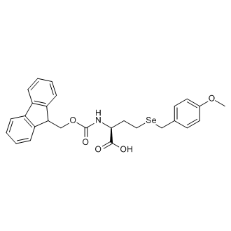 (S)-2-((((9H-Fluoren-9-yl)methoxy)carbonyl)amino)-4-((4-methoxybenzyl)selanyl)butanoic acid