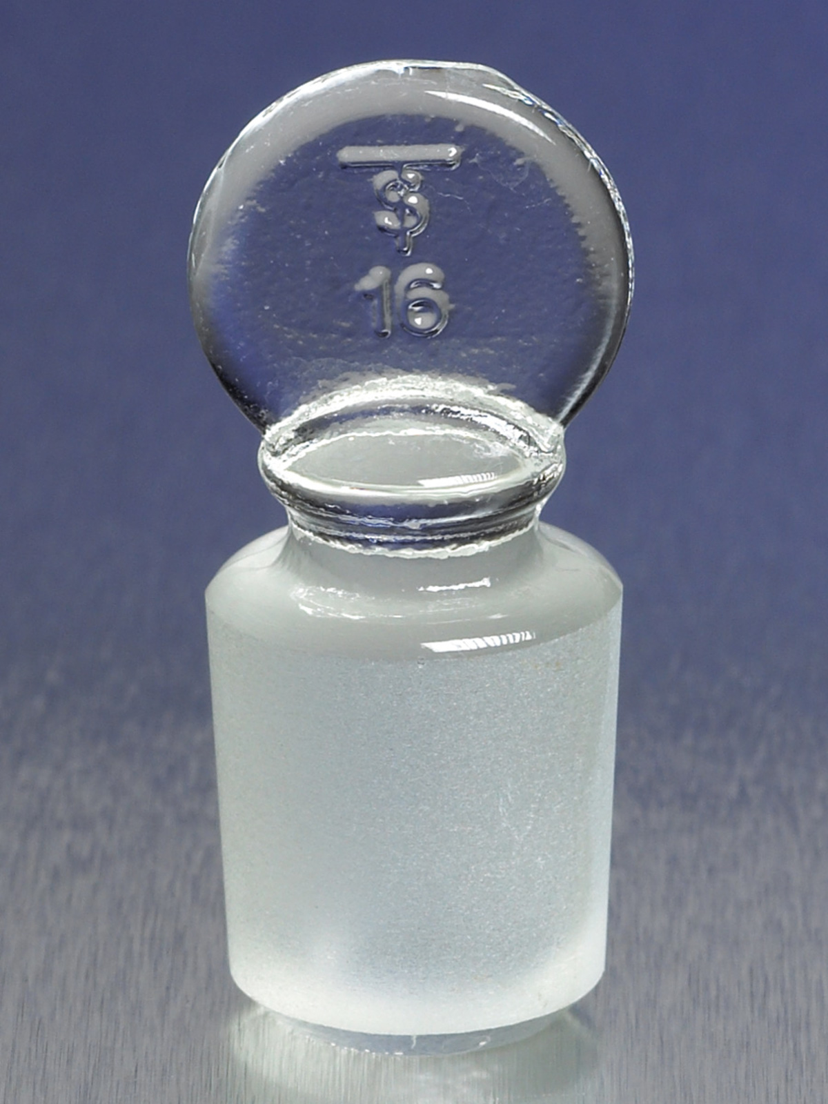 PYREX® No. 19 Solid Glass Pennyhead Standard Taper Stopper