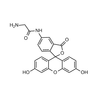 2-Amino-N-(3',6'-dihydroxy-3-oxo-3H-spiro[isobenzofuran-1,9'-xanthen]-5-yl)acetamide