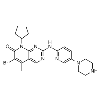 6-Bromo-8-cyclopentyl-5-methyl-2-[[5-(1-piperazinyl)-2-pyridinyl]amino]pyrido[2,3-d]pyrimidin-7(8H)-one