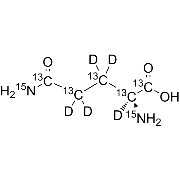 L-Glutamine-
       
        13
       
       C
       
        5
       
       ,
       
        15
       
       N
       
        2
       
       ,d
       
        5